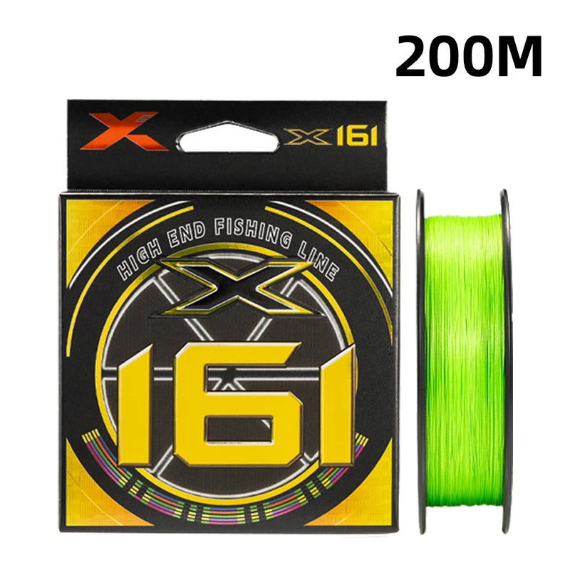 2025 New YGKX16 Upgrade Braid Fishing Line Super Strong X16 Strands Multifilament PE Line Lure High Stength Line 100m/150m/200m