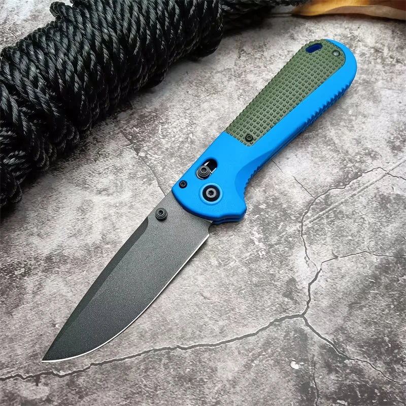 Outdoor Folding Knife BM 430BK A Stainless Steel Knife High Hardness Camping Survival High Quality Rock Climbing Multitools