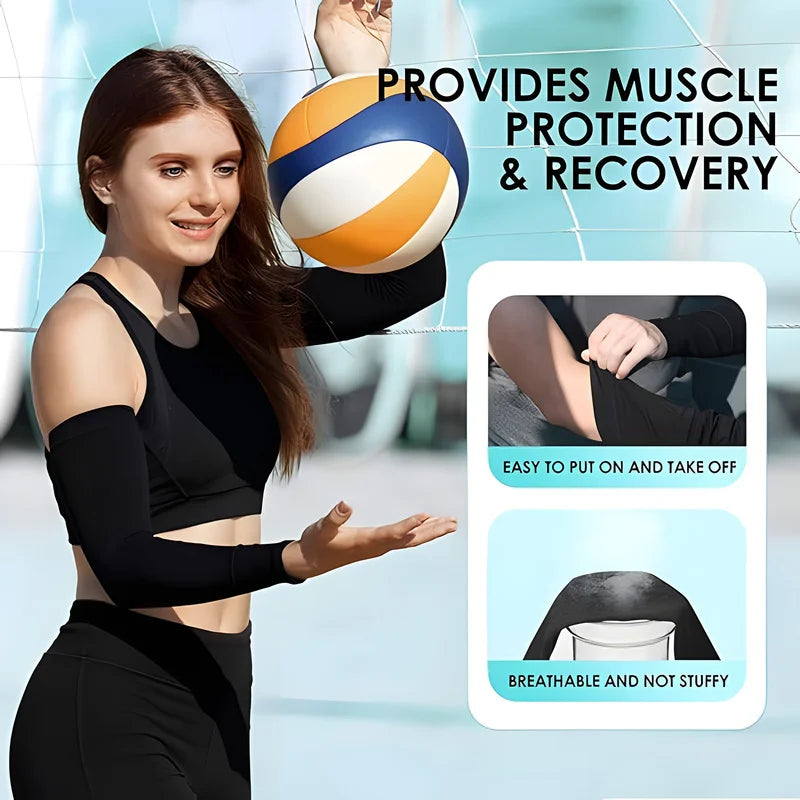 3/6Pcs Unisex Cooling Arm Sleeves Cover Sports Running Uv Sun Protection Outdoor Men Fishing Cycling Sleeves for Hiding Tattoos