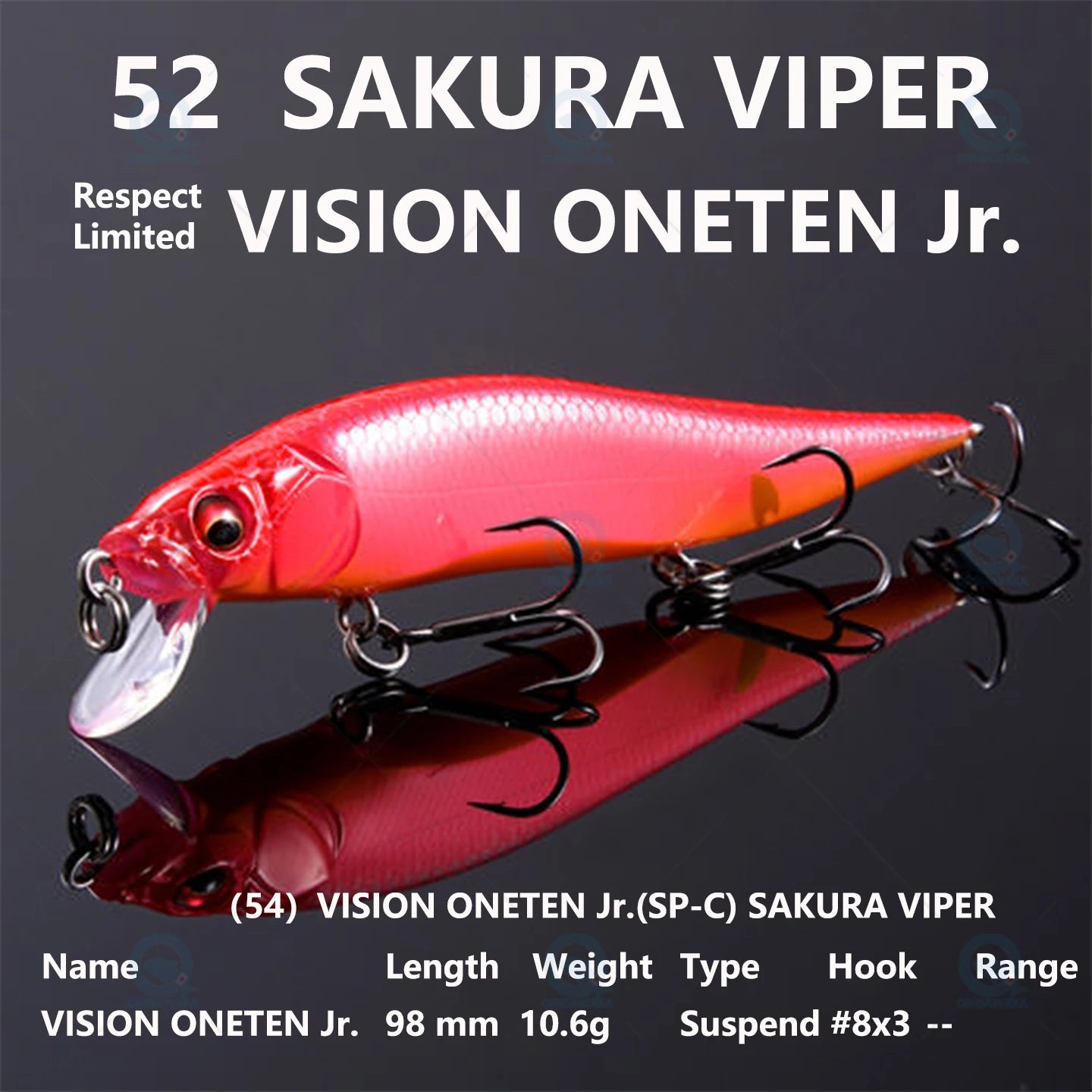 JAPAN Megabass VISION ONETEN Jr. 98mm 10.5g Suspend BASS Fishing LURE Bait MINNOW Jerkbait Dynamic Saltwater Sea Tackle Magnetic