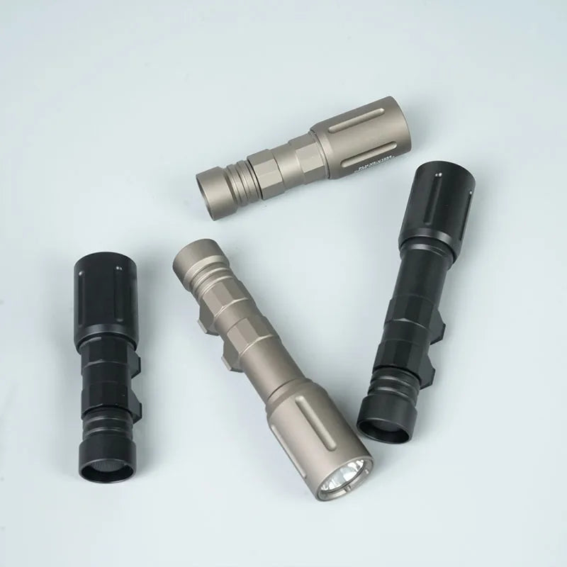 Plhv2 LED Flashlight 1000/1300 Lumens Tactical Scout Light Metal PlhV2 High Power White Light Lamp Foe M4 AR15 Airsoft Rail
