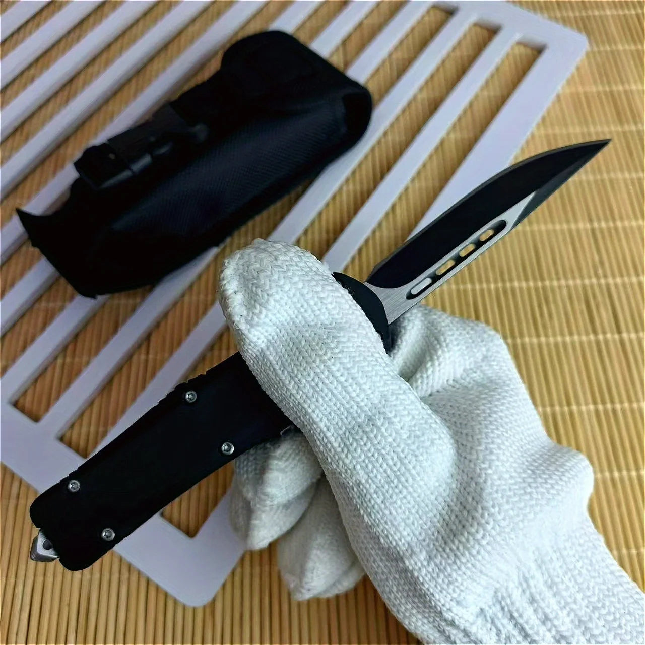 A07 Portable Pocket Multi-purpose Knife Wuth 440C Steel Blade, Zinc Alloy Handle, Outdoor Camping Survival Practical EDC Tools