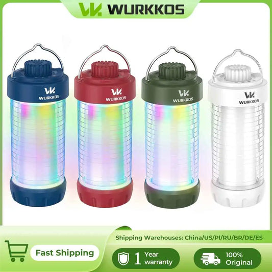Wurkkos CL01 Shipped locally for lightning-fast delivery Camping Lantern 550LM Rechargeable LED Flashlight Mini Magnetic Lamp