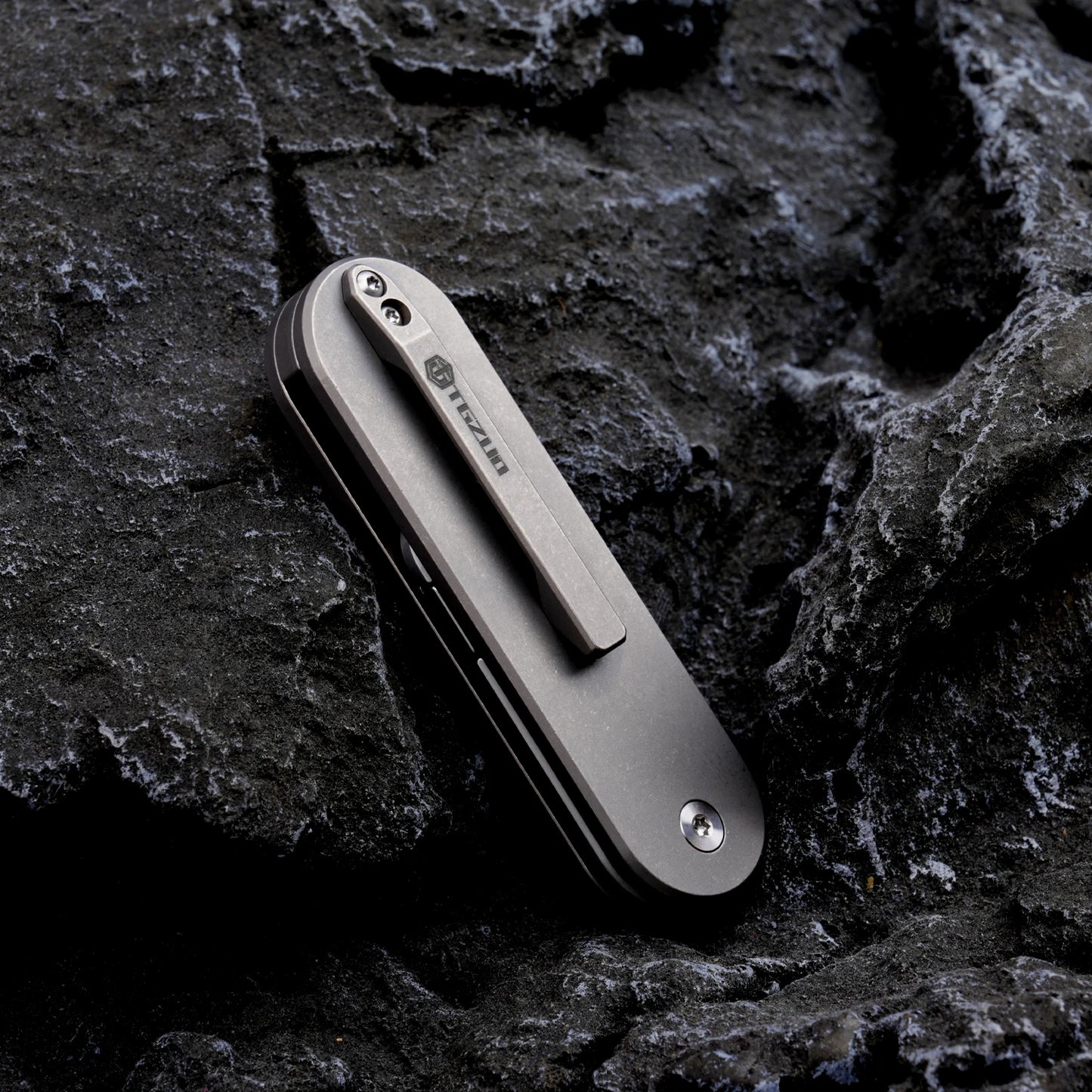 Titanium Alloy Folding Knife,Outdoor Utility Knife,Pocket Clip,Box cutter, Magnetic Open,multifunctional tool,sk5 steel Blades