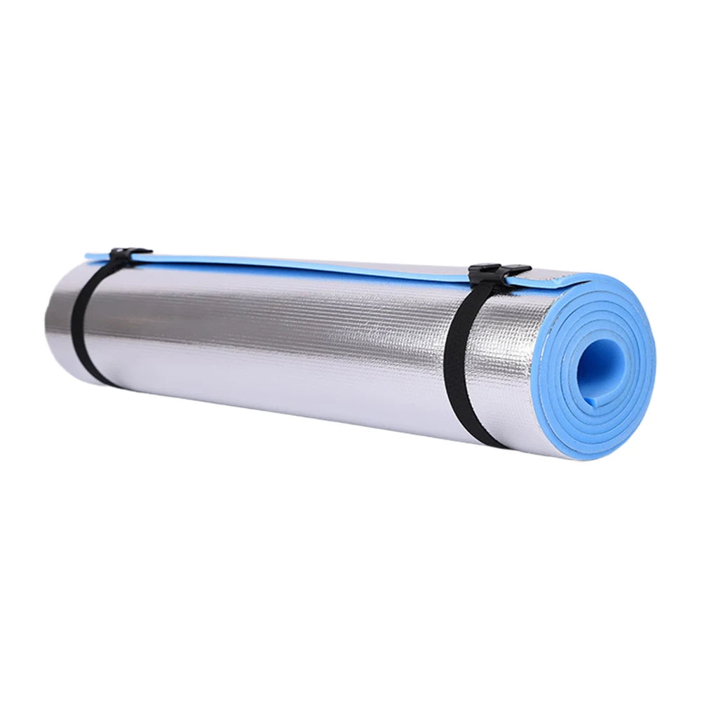 Waterproof Yoga Mat EVA Exercise Pad Thickened Aluminum Membrane Exercise Mat Portable Multifunction for Fitness Exercise