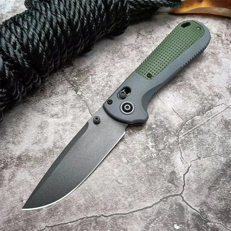 Outdoor Folding Knife BM 430BK A Stainless Steel Knife High Hardness Camping Survival High Quality Rock Climbing Multitools