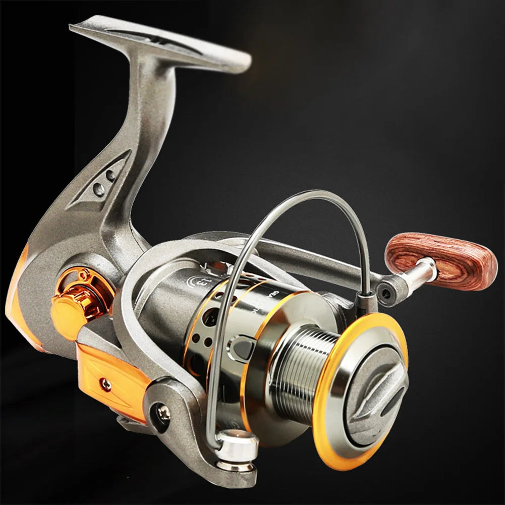 Spinning Fishing Reel CNC Metal Spool Spinning Reel All Purpose Fishing Spinning Reel for Freshwater Saltwater