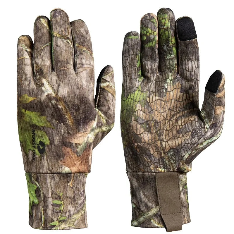 Men's Lightweight Turkey Hunting Touchscreen Gloves, Adult