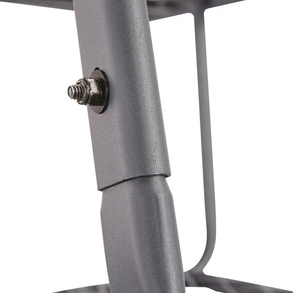 15.5-Foot Climbing Tree Stand with Mesh Seat for Hunting Gear and Accessories