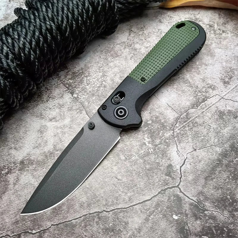 Outdoor Folding Knife BM 430BK A Stainless Steel Knife High Hardness Camping Survival High Quality Rock Climbing Multitools