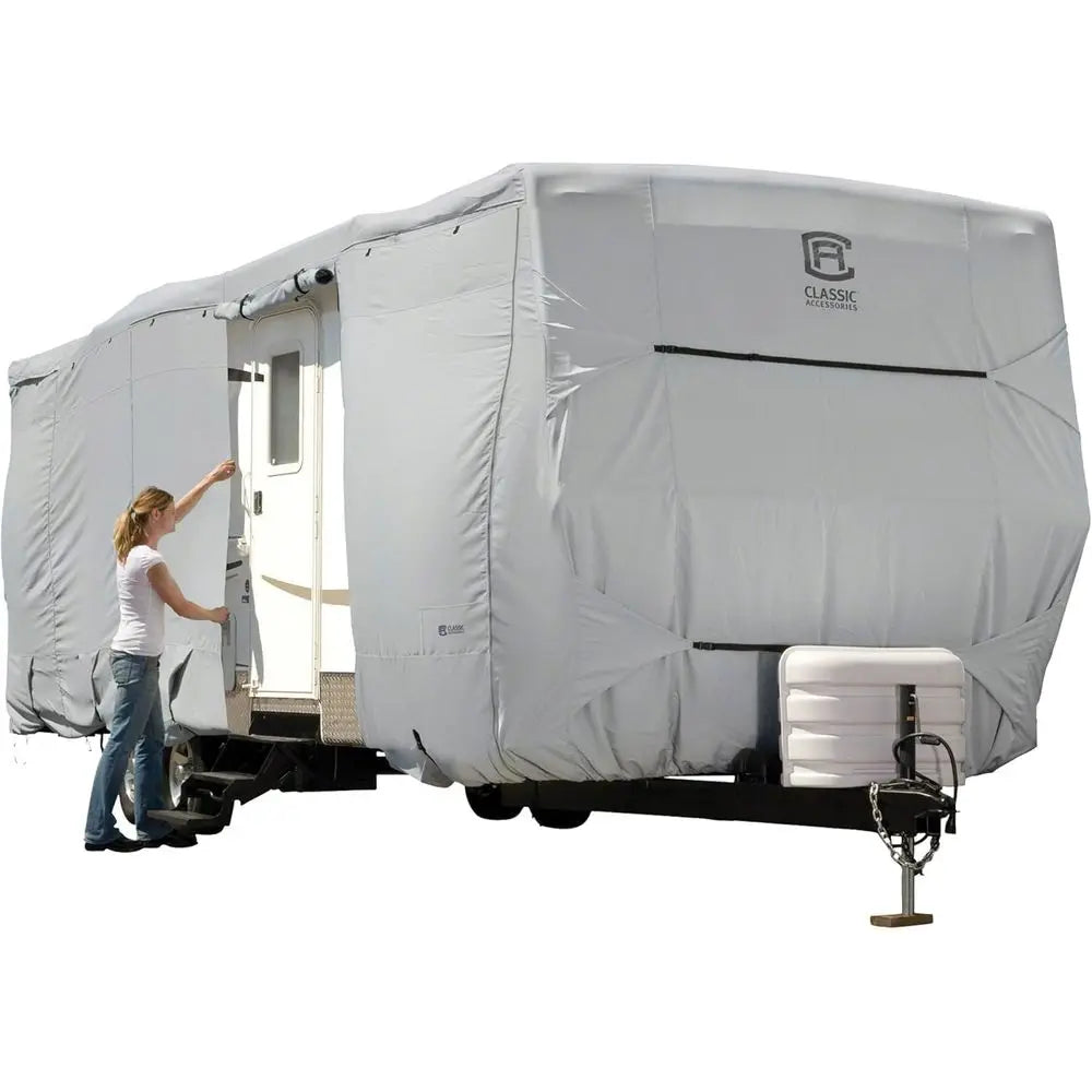 PermaPRO Travel Trailer Cover, Fits 30' - 33' RVs, RV Cover, Camper Cover, Travel Trailer Cover